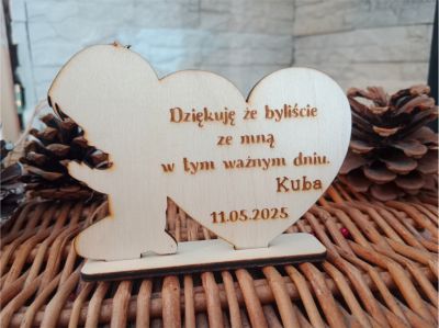 Podziękowanie I Komunia Święta Aniołek