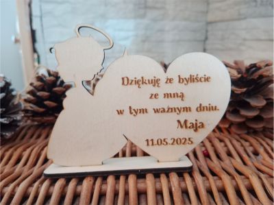 Podziękowanie I Komunia Święta Aniołek